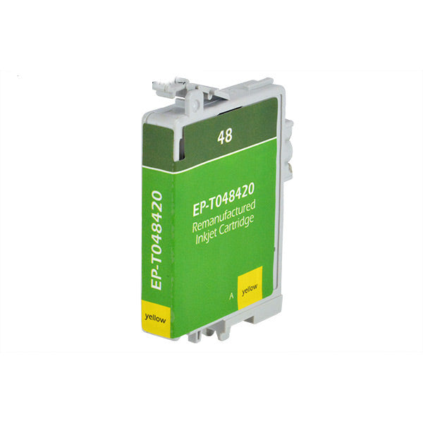 T048420 Epson Inkjet Remanufactured Cartridge, Yellow, 16ML