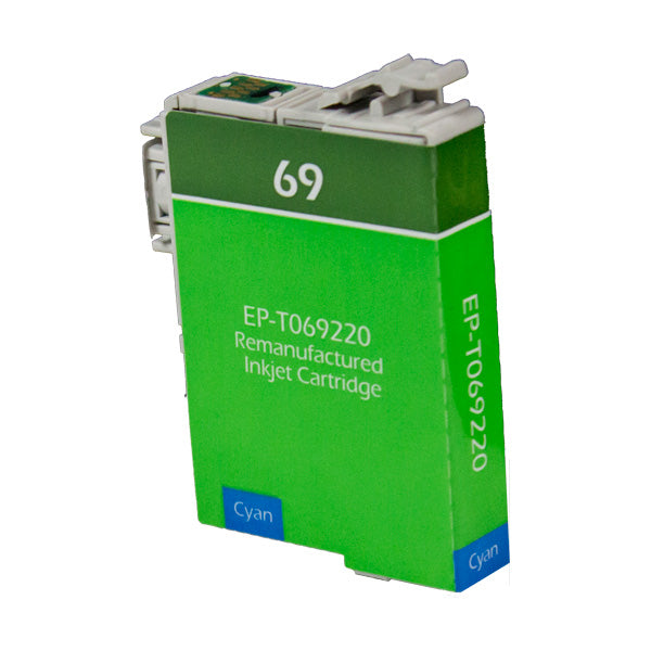 T069220 Epson Inkjet Remanufactured Cartridge, Cyan, 8ML