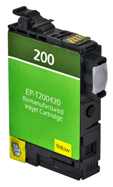 T2004XL Epson Inkjet Remanufactured Cartridge, Yellow, 7.5ML