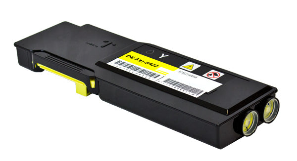 RGJCW Dell Compatible Toner, Yellow, 9K Extra High Yield