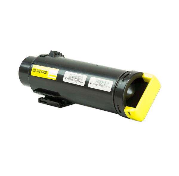 593-BBOZ Dell Compatible Toner, Yellow, 2.5K High Yield
