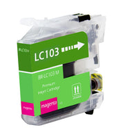 LC103M Brother Inkjet Compatible Cartridge, Magenta, 11.4ML