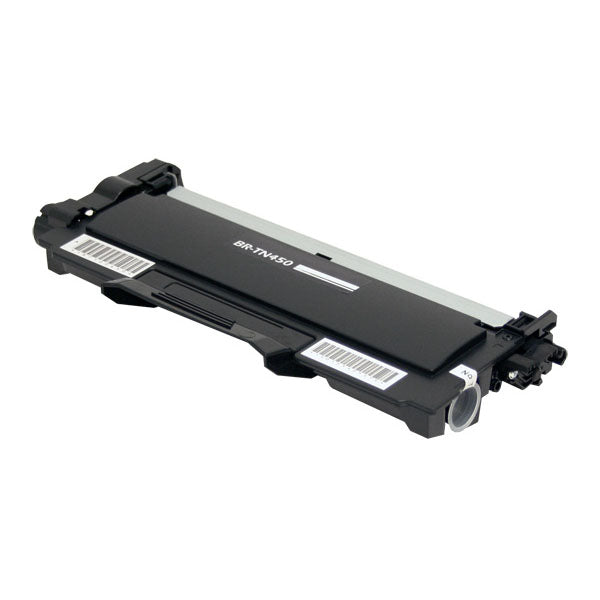 TN450 Brother Compatible Toner, Black, 2.6K High Yield