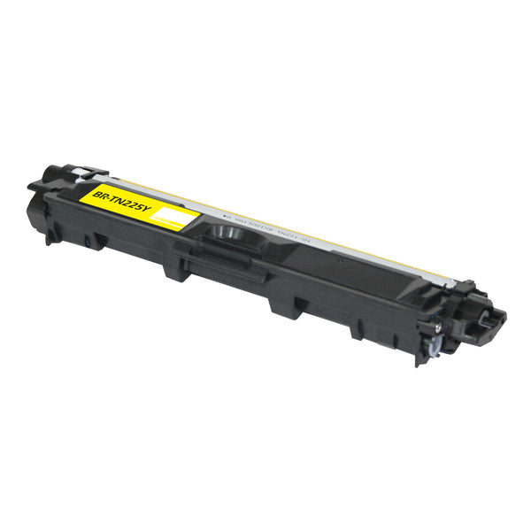TN225Y Brother Compatible Toner, Yellow, 2.2K High Yield