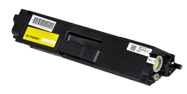 TN336Y Brother Compatible Toner, Yellow, 3.5K High Yield