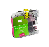 LC203MXL Brother Inkjet Compatible Cartridge, Magenta, 9ML H.Yield