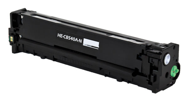 CB540A Hewlett-Packard Compatible Toner, Black, 2.2K Yield