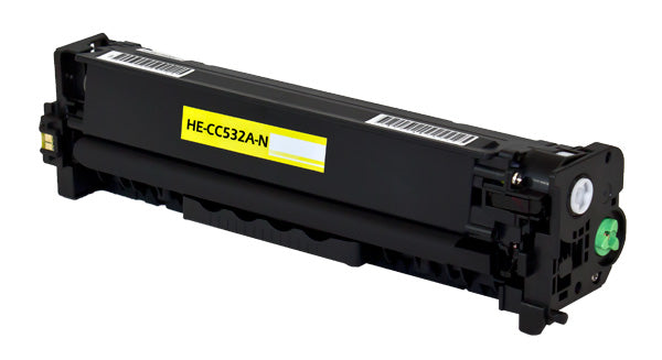 CC532A Hewlett-Packard Compatible Toner, Yellow, 2.8K Yield