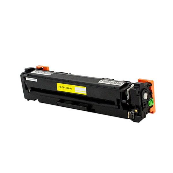 CF412A Hewlett-Packard Compatible Toner, Yellow, 2.3K Yield