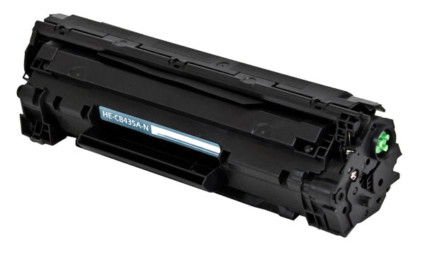 CB435A Hewlett-Packard Compatible Toner, Black, 1.5K Yield