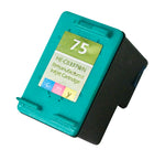 75 Hewlett-Packard Inkjet Remanufactured Cartridge, CMY, 12ML