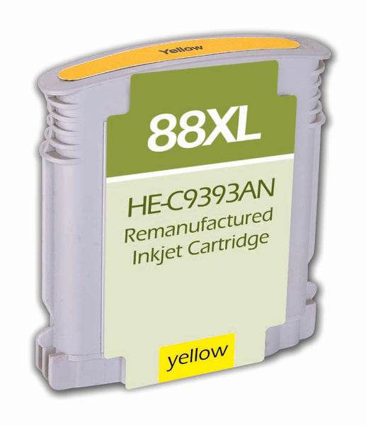 88XL Hewlett-Packard Inkjet Remanufactured Cartridge, Yellow, 22.8ML H.Yield