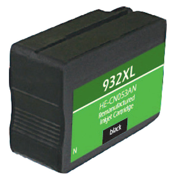 932XL Hewlett-Packard Inkjet Remanufactured Cartridge, Black, 23ML H.YieldReads Ink Volume
