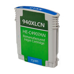 940XL Hewlett-Packard Inkjet Remanufactured Cartridge, Cyan, 28ML H.YieldReads Ink Volume