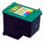 97 Hewlett-Packard Inkjet Remanufactured Cartridge, CMY, 20ML