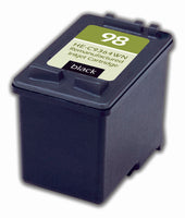 98 Hewlett-Packard Inkjet Remanufactured Cartridge, Black, 15ML