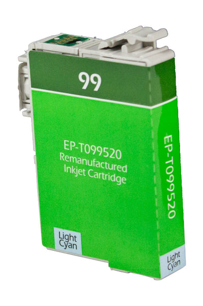 T098520 Epson Inkjet Remanufactured Cartridge, Light Cyan, 8ML