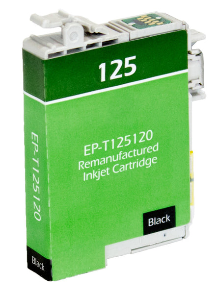 T125120 Epson Inkjet Remanufactured Cartridge, Black,  8.2ML