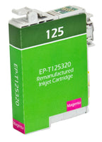125 Epson Inkjet Remanufactured Cartridge, Magenta,  6.7ML