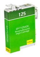 T1254 Epson Inkjet Remanufactured Cartridge,  Yellow,  6.7ML
