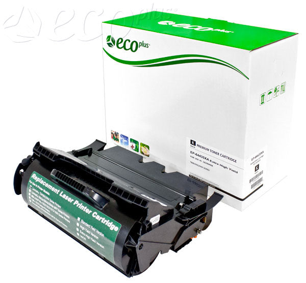 64435XA Lexmark Remanufactured Cartridge, Black, 32K Extra High Yield