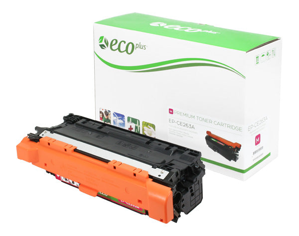 CE263A Hewlett-Packard Remanufactured Cartridge, Magenta, 11K Yield