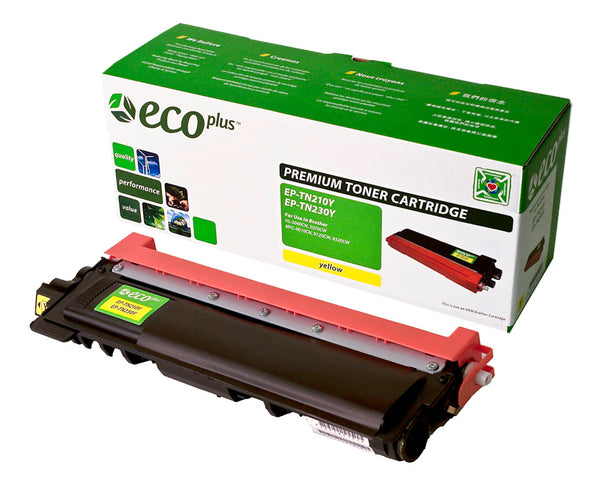 TN210Y Brother Remanufactured Cartridge, Yellow, 1.4K Yield